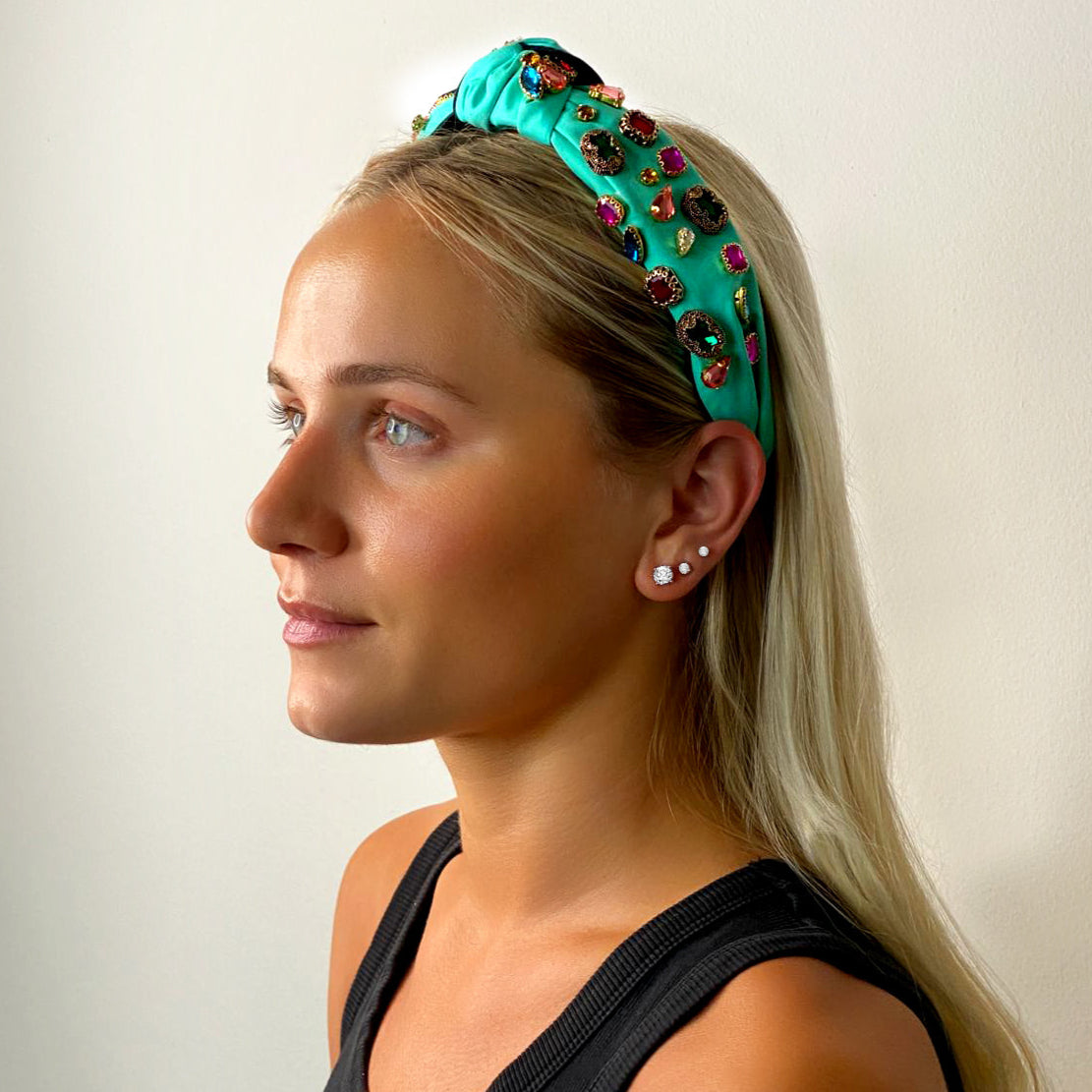 Contessa Jewel Knotted Headband