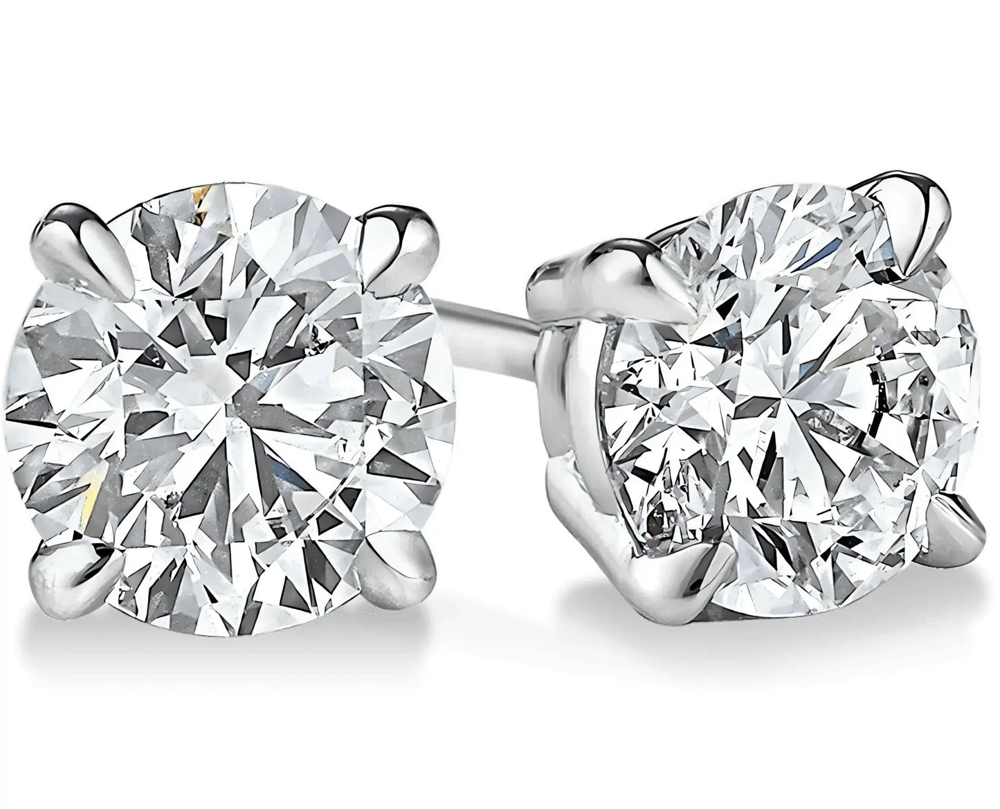 4 Carat Classic Studs by AZ Essentials