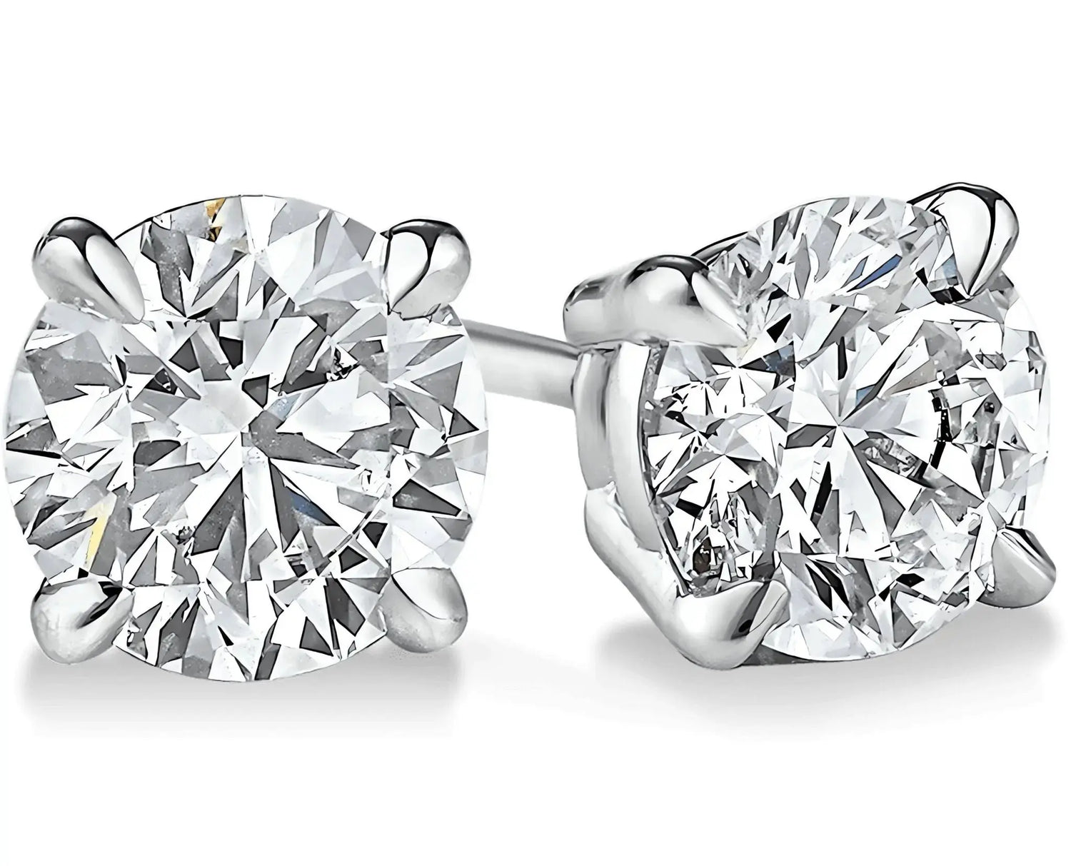 4 Carat Classic Studs by AZ Essentials
