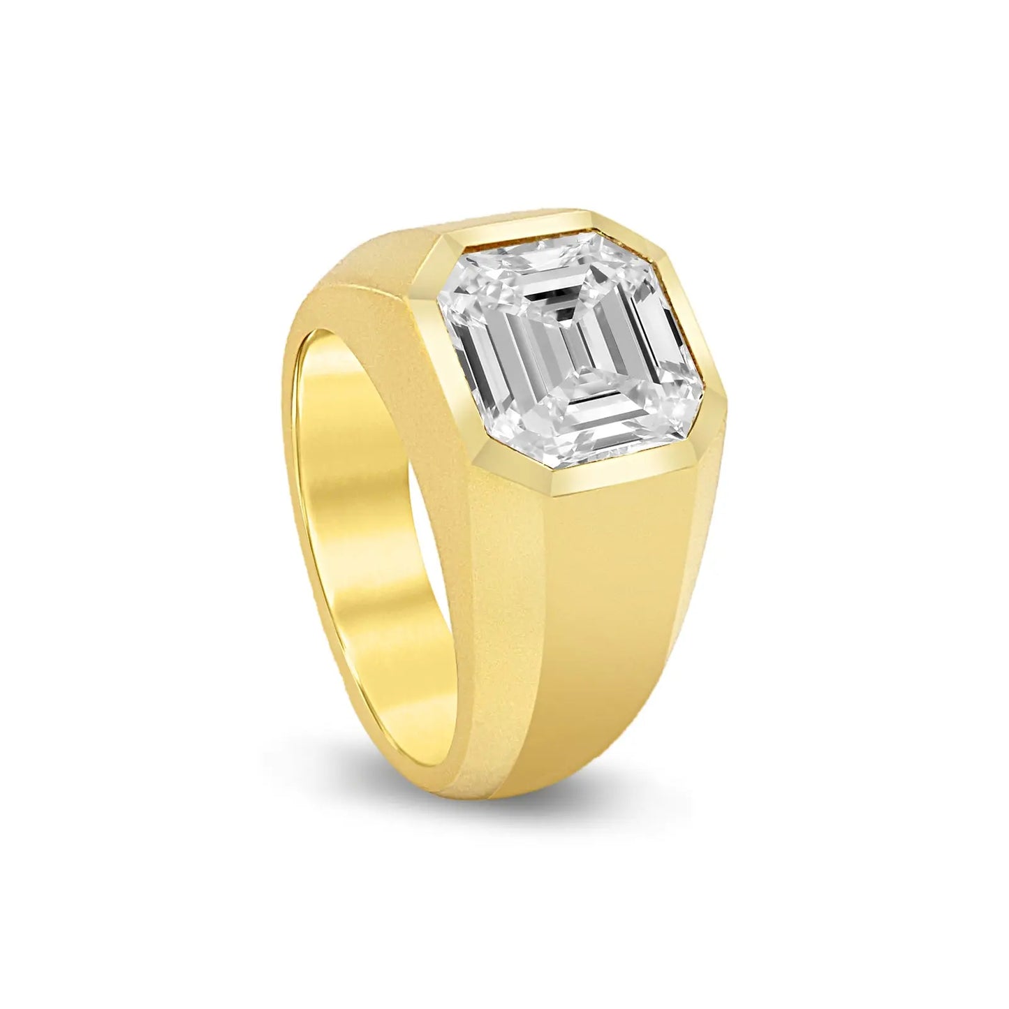 5 Carat Presidential Ring in Gold Anna Zuckerman