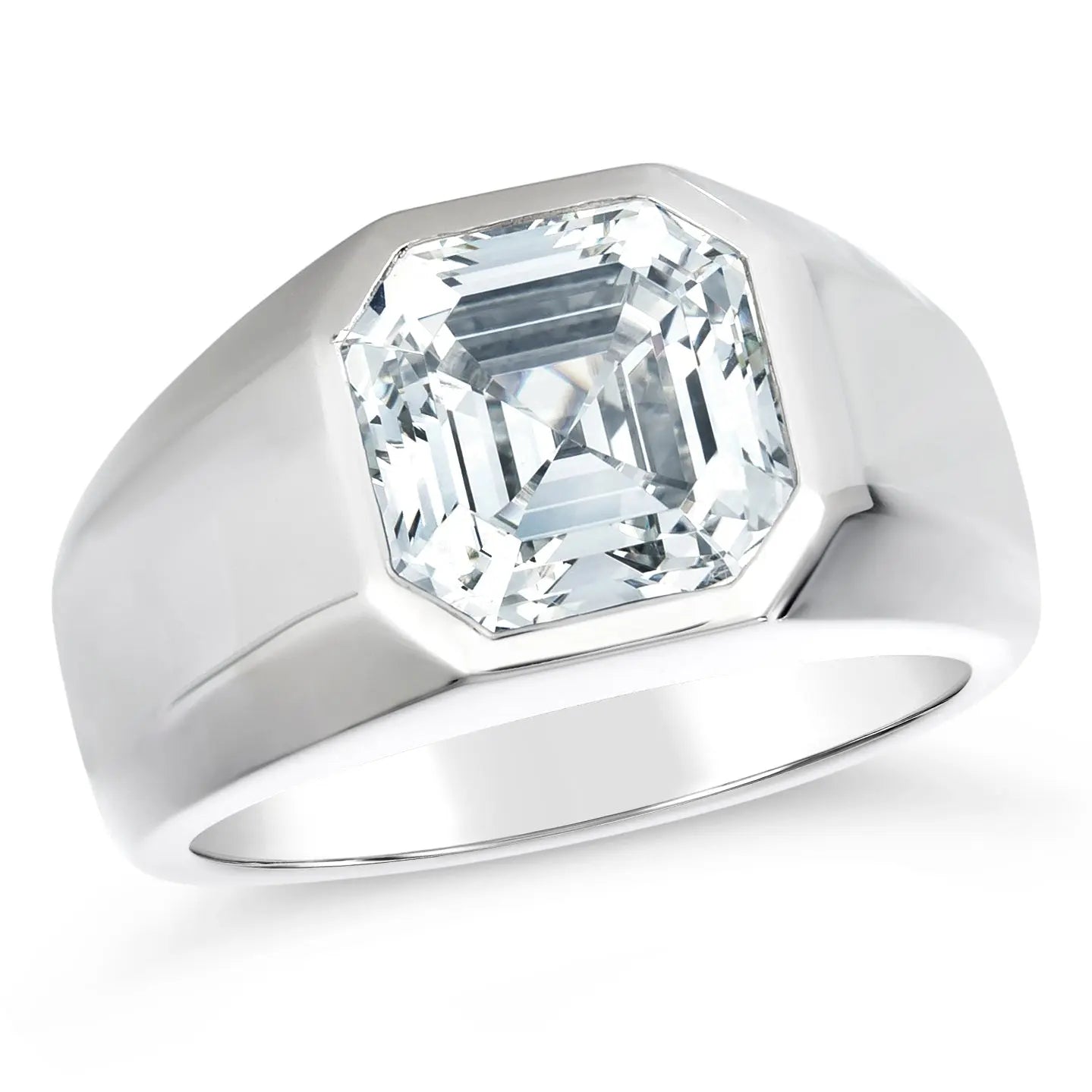 5 Carat Presidential Ring in Platinum Anna Zuckerman