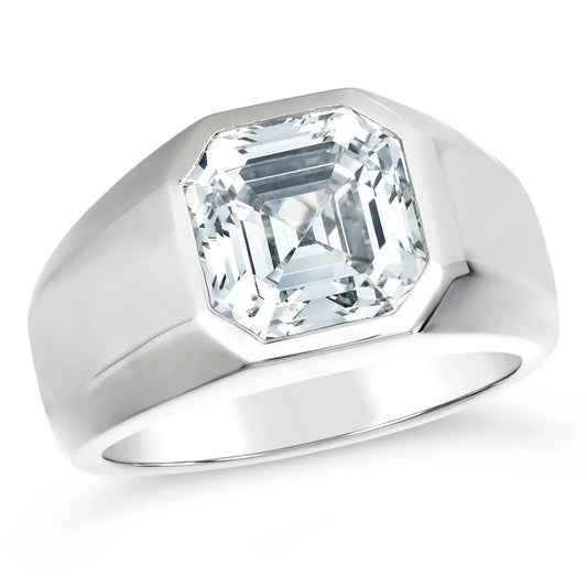 5 Carat Presidential Ring in Platinum Anna Zuckerman