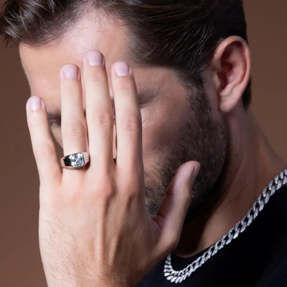 5 Carat Presidential Ring in Platinum Anna Zuckerman