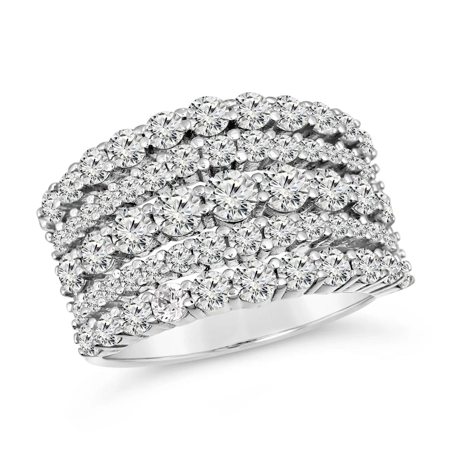 5 O'Clock 3 Carat Cocktail Ring - Anna Zuckerman