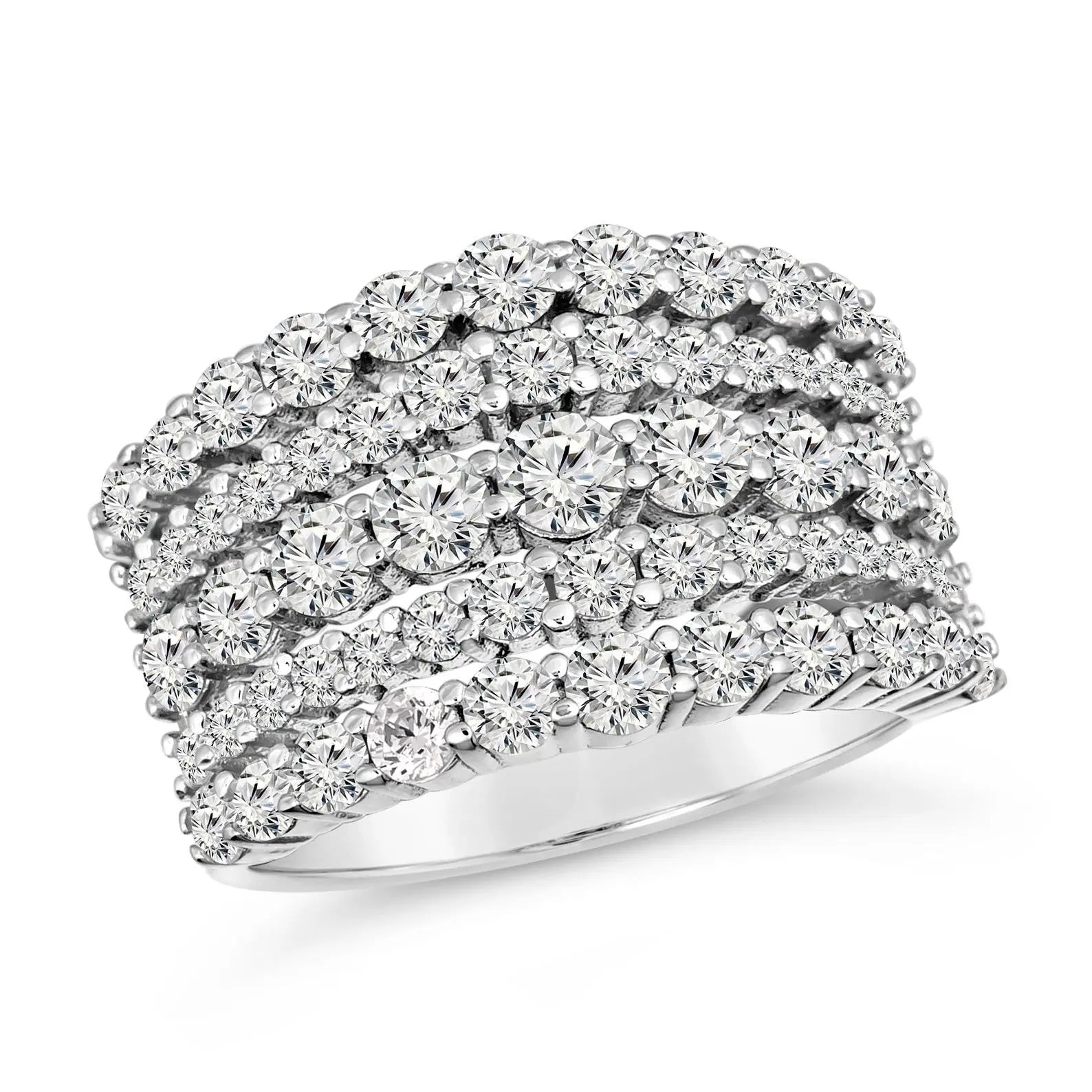 5 O'Clock 3 Carat Cocktail Ring - Anna Zuckerman