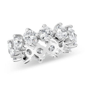 6 Carat Eternity Ring - Anna Zuckerman Rings