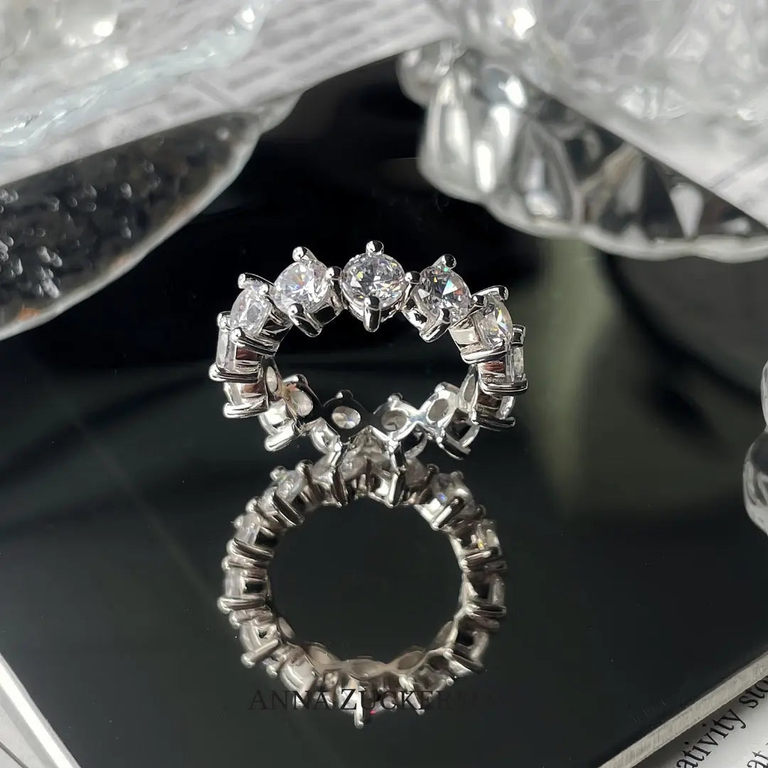 6 Carat Eternity Ring Anna Zuckerman