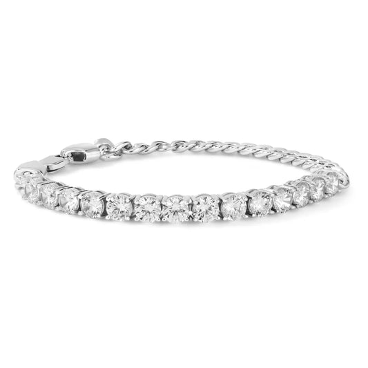 7 Carat Modern Tennis Bracelet Anna Zuckerman