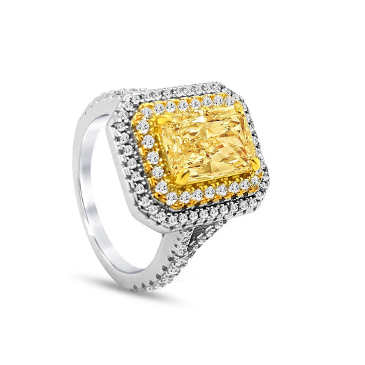 Siena Canary Ring