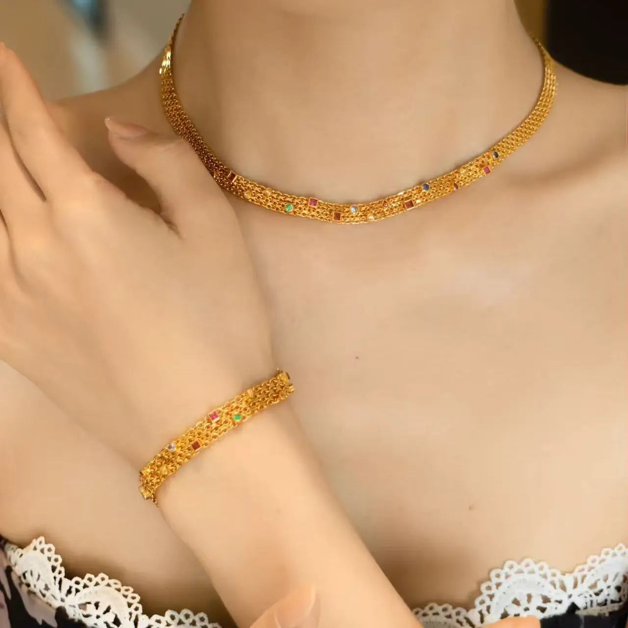 Rainbow Rush Necklaces Anna Zuckerman