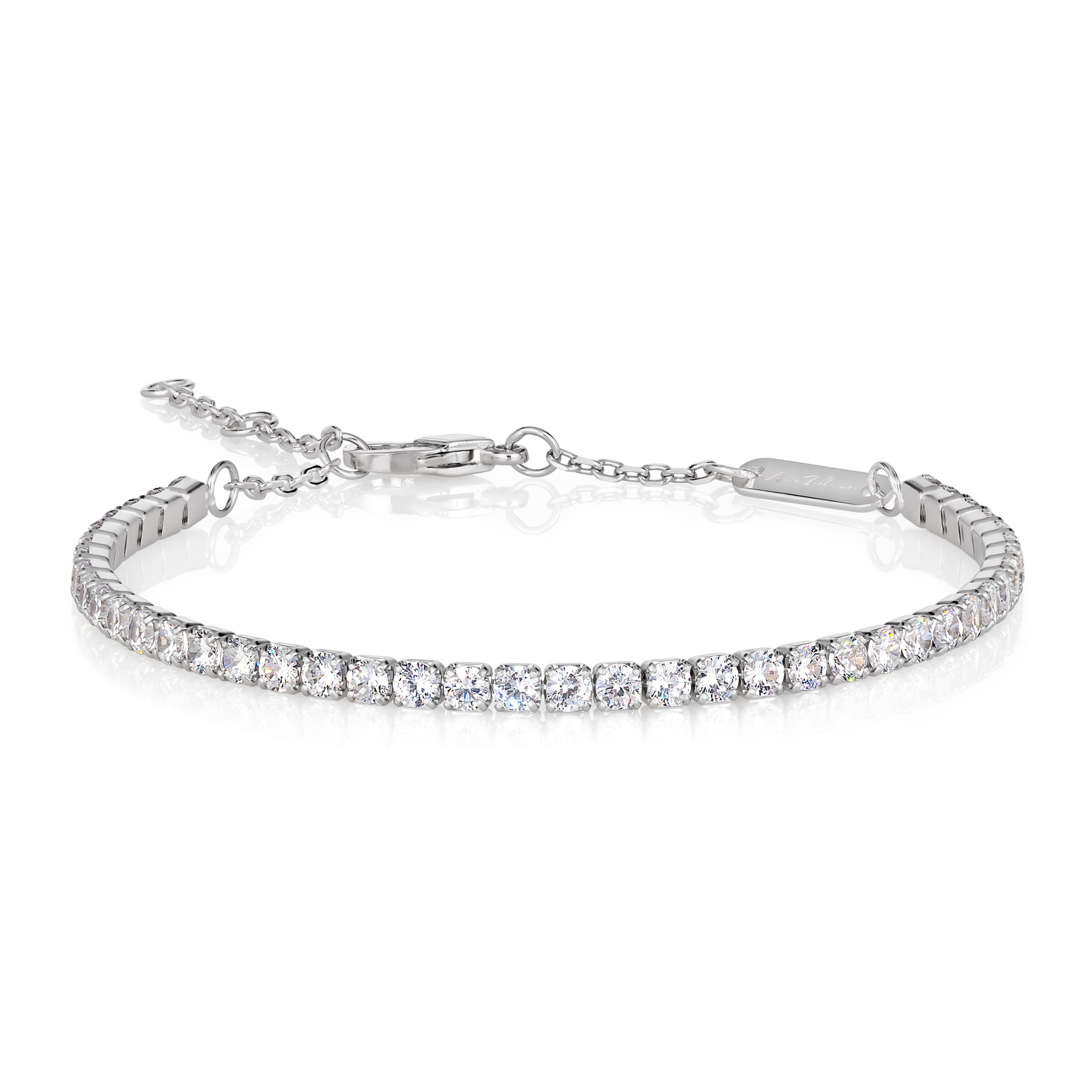 Diamond Crystalline Tennis Bracelets – Anna Zuckerman