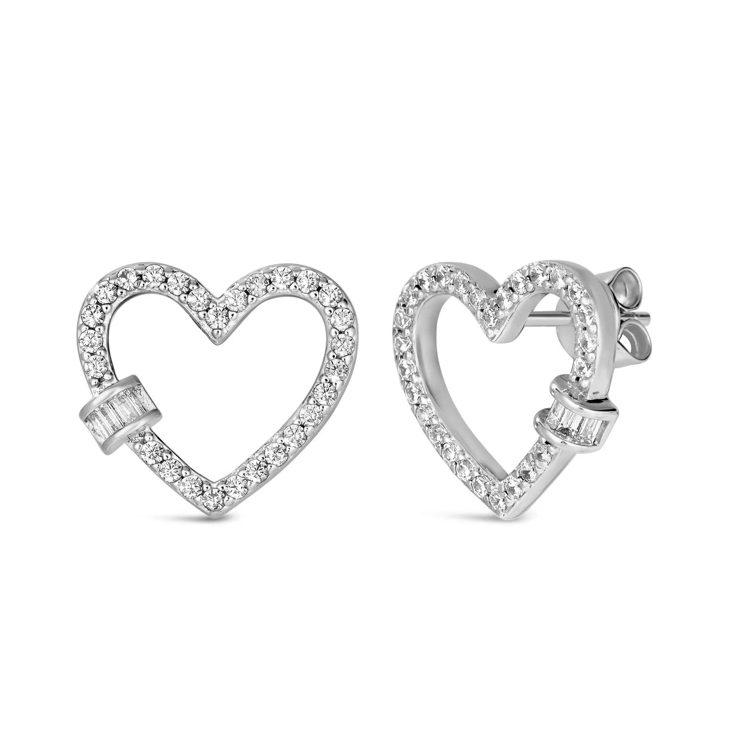 Agapi Heart Earrings Anna Zuckerman