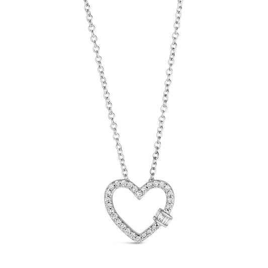 Agapi Heart Necklace Anna Zuckerman