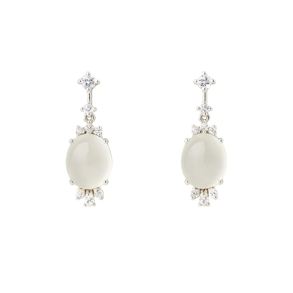 Amalfi Moon Earrings Anna Zuckerman