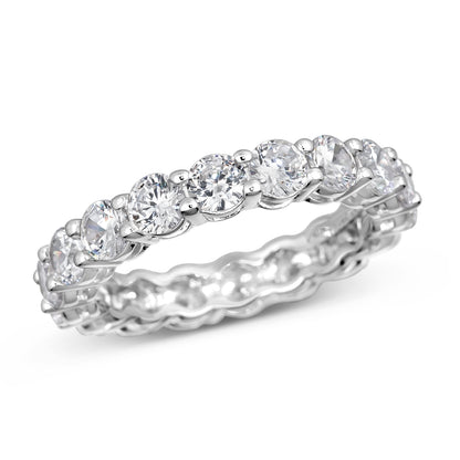 5 Carat Shared Prong Eternity Ring