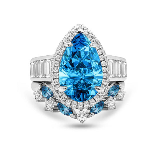 Aqua Pear Set Anna Zuckerman