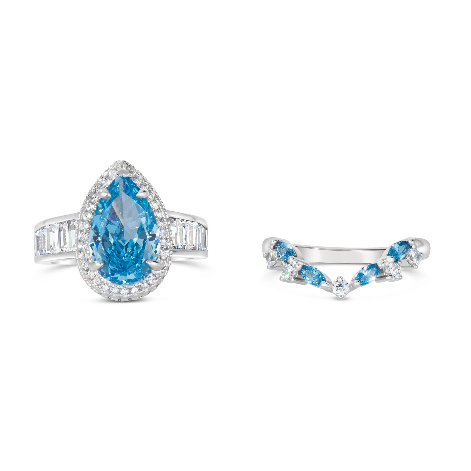 Aqua Pear Set Anna Zuckerman