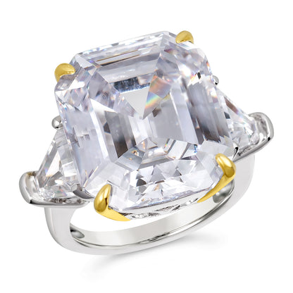 Malibu 10 Carat Diamond Crystalline Ring