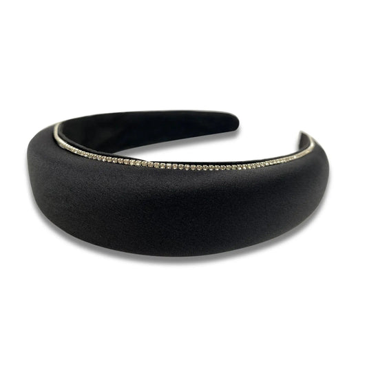 Aria Lined Wide Headband Anna Zuckerman