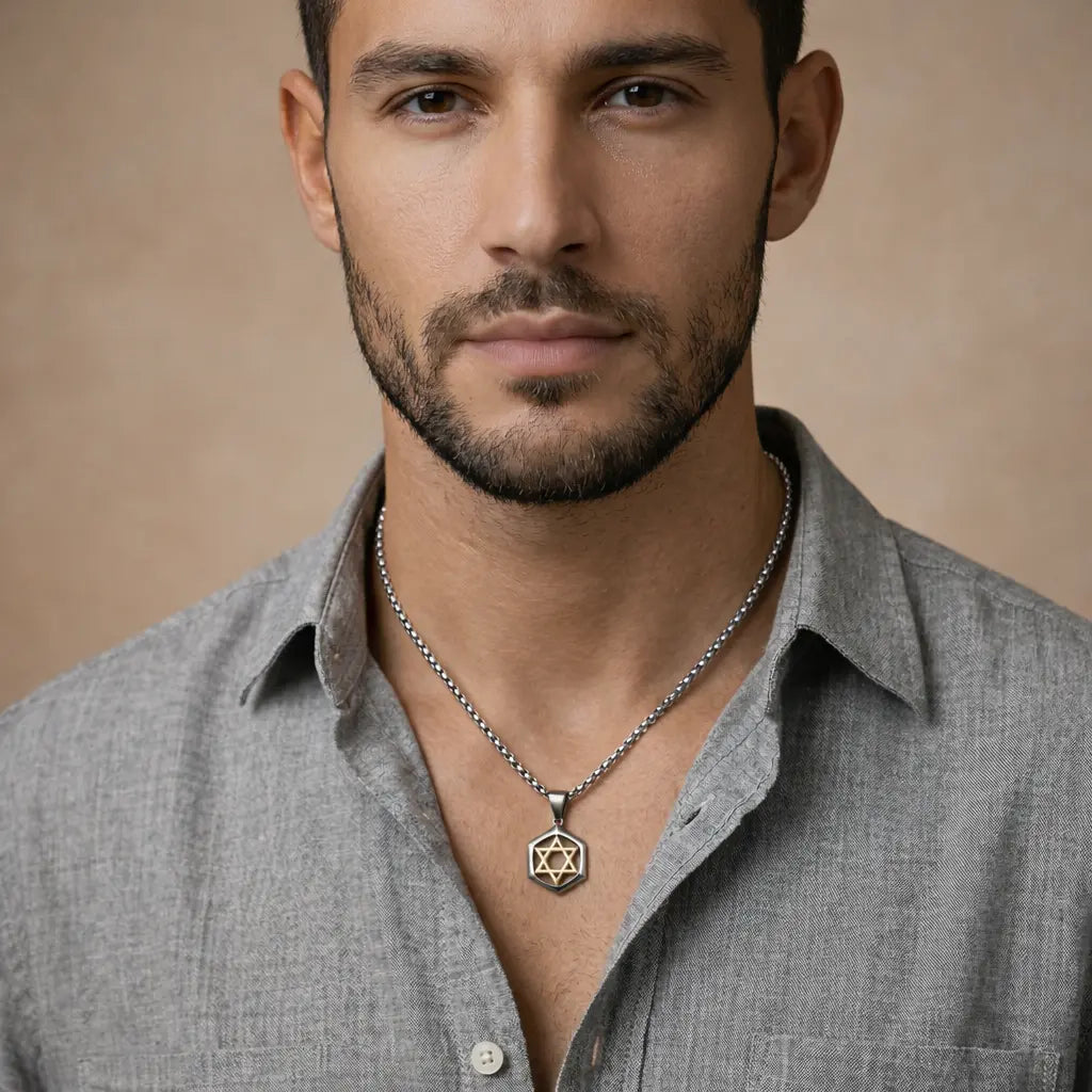 Asher Hex Sign Pendant Anna Zuckerman