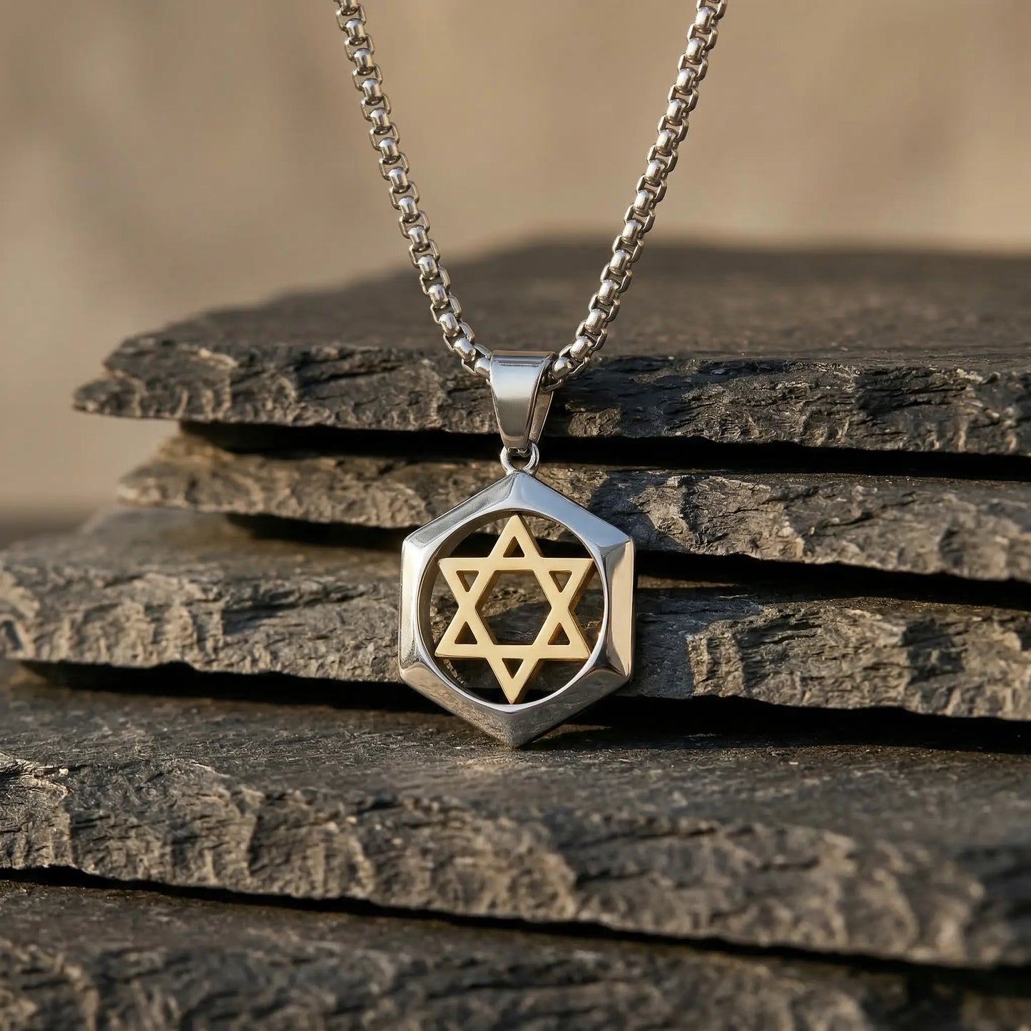 Asher Hex Sign Pendant Anna Zuckerman