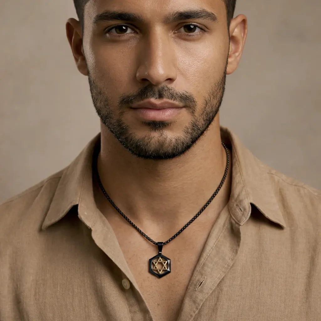 Asher Hex Sign Pendant Anna Zuckerman