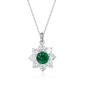 Astoria Necklace in Emerald Anna Zuckerman