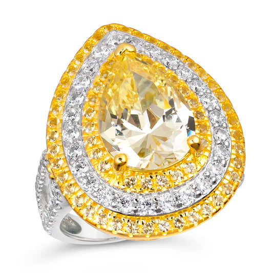 Aventura Golden Drop Ring - Anna Zuckerman