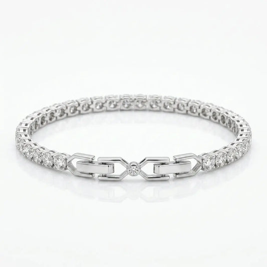 Avery 10 Carat Tennis Bracelet