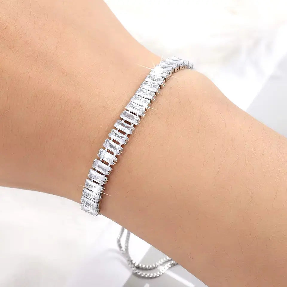 Baguette Bolo Bracelet Anna Zuckerman
