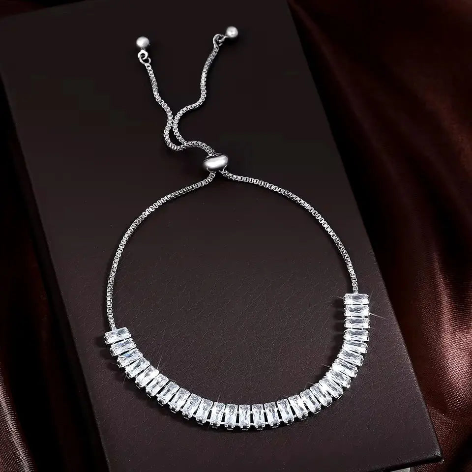 Baguette Bolo Bracelet Anna Zuckerman