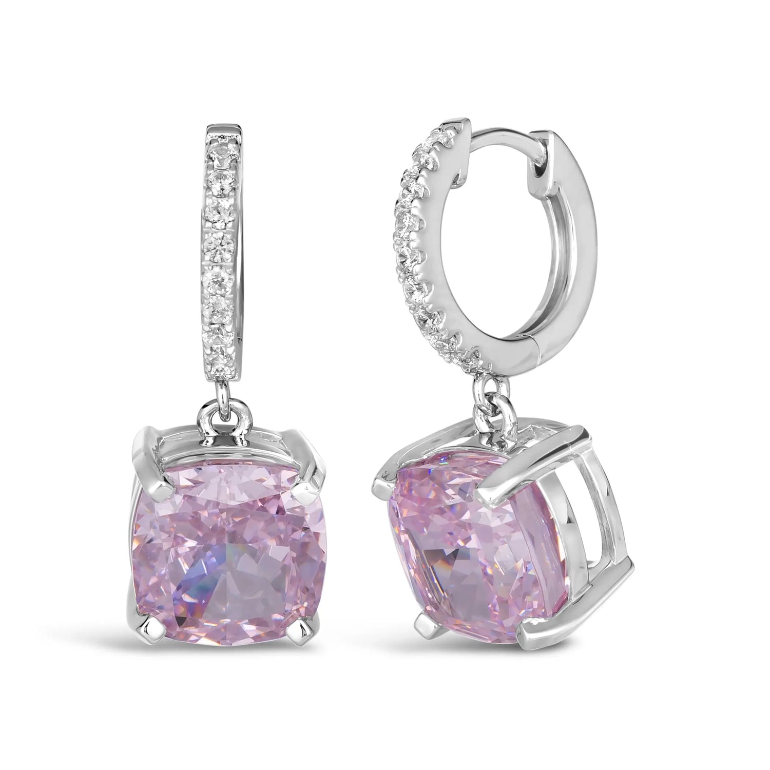 Bauble Drop Earrings in Argyle Pink Anna Zuckerman
