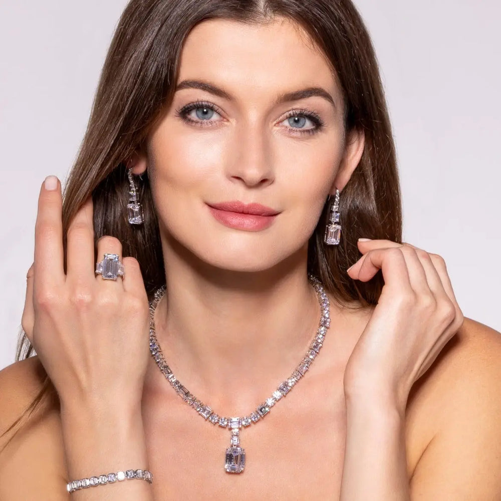 Beatrice 16 Carat Diamond Crystalline Drops - Anna Zuckerman