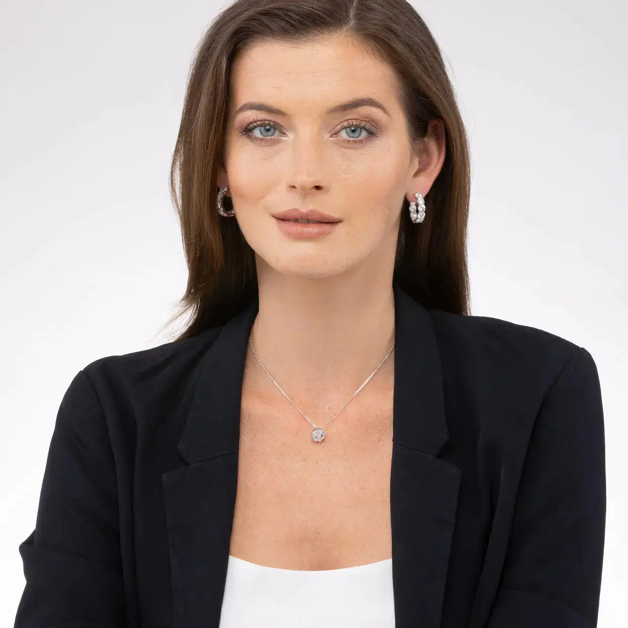 5 Carat Everyday Hoops Anna Zuckerman