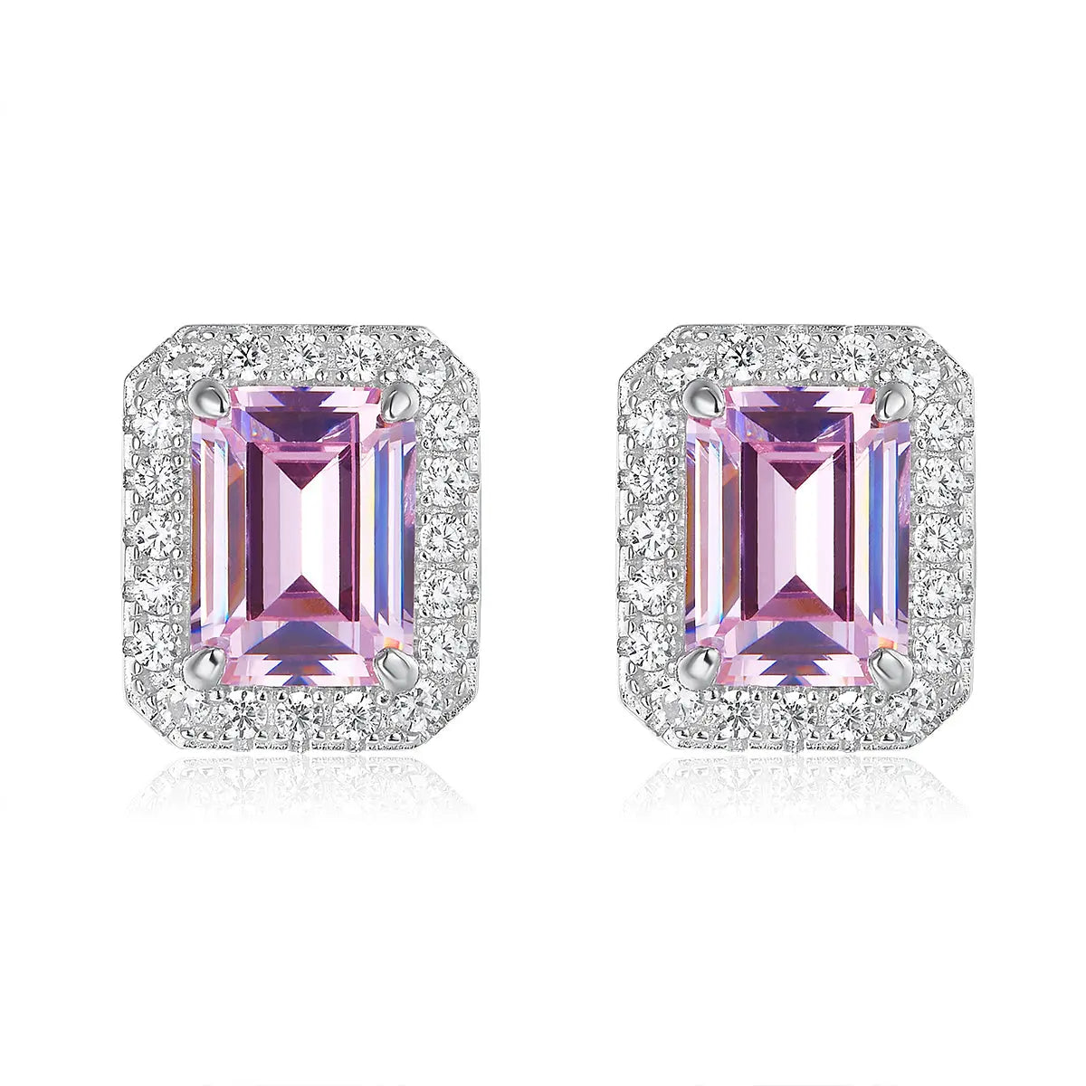 Biltmore Earrings in Argyle Pink Anna Zuckerman