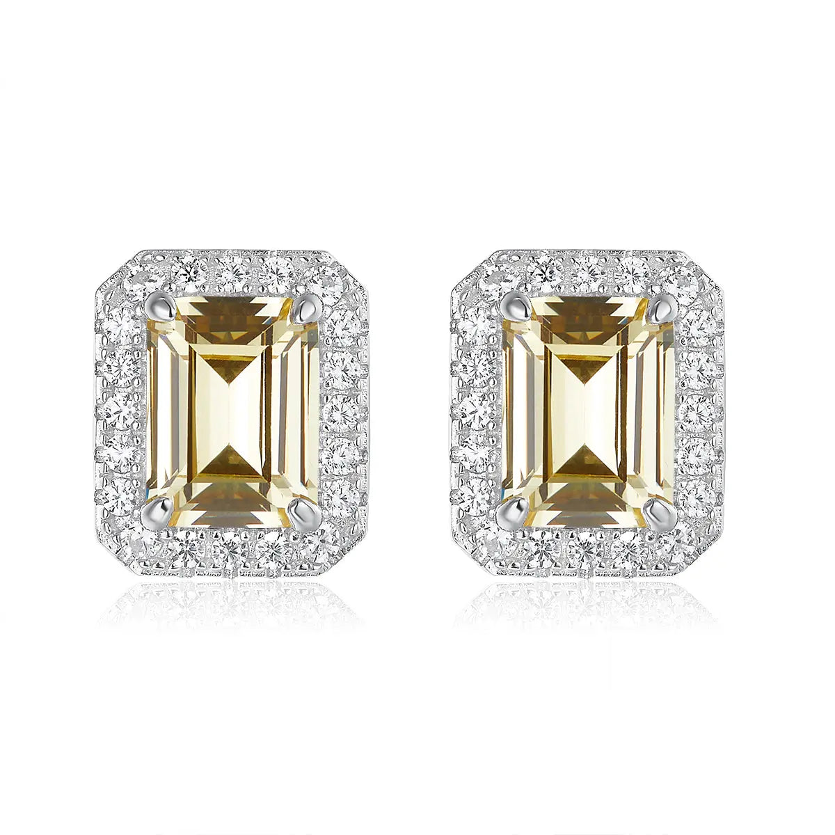 Biltmore Earrings in Canary Yellow Anna Zuckerman