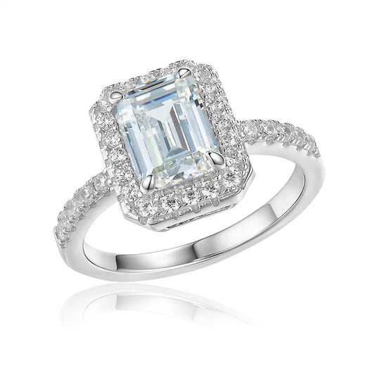Biltmore Ring In White Diamond Anna Zuckerman
