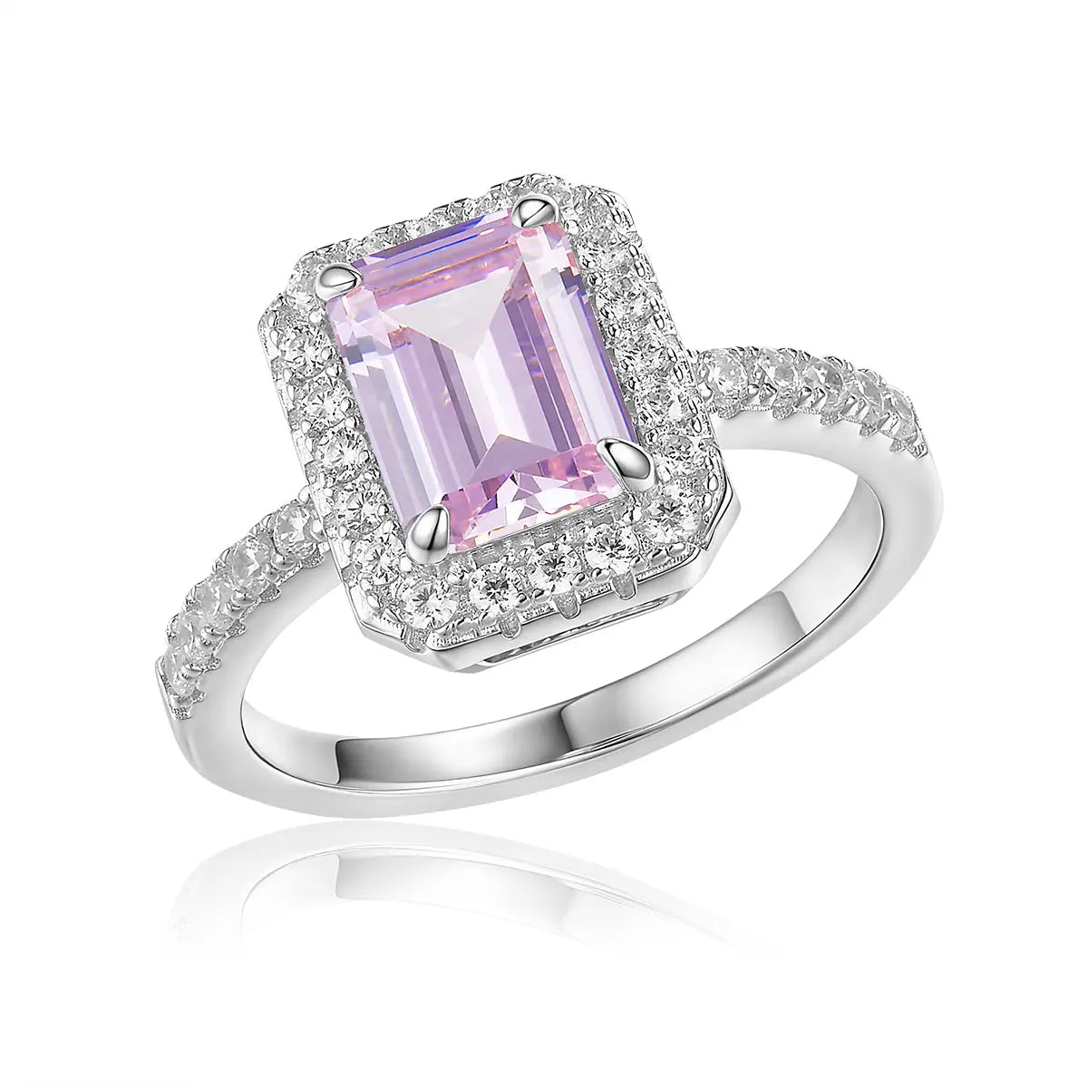 Biltmore Ring in Argyle Pink Anna Zuckerman
