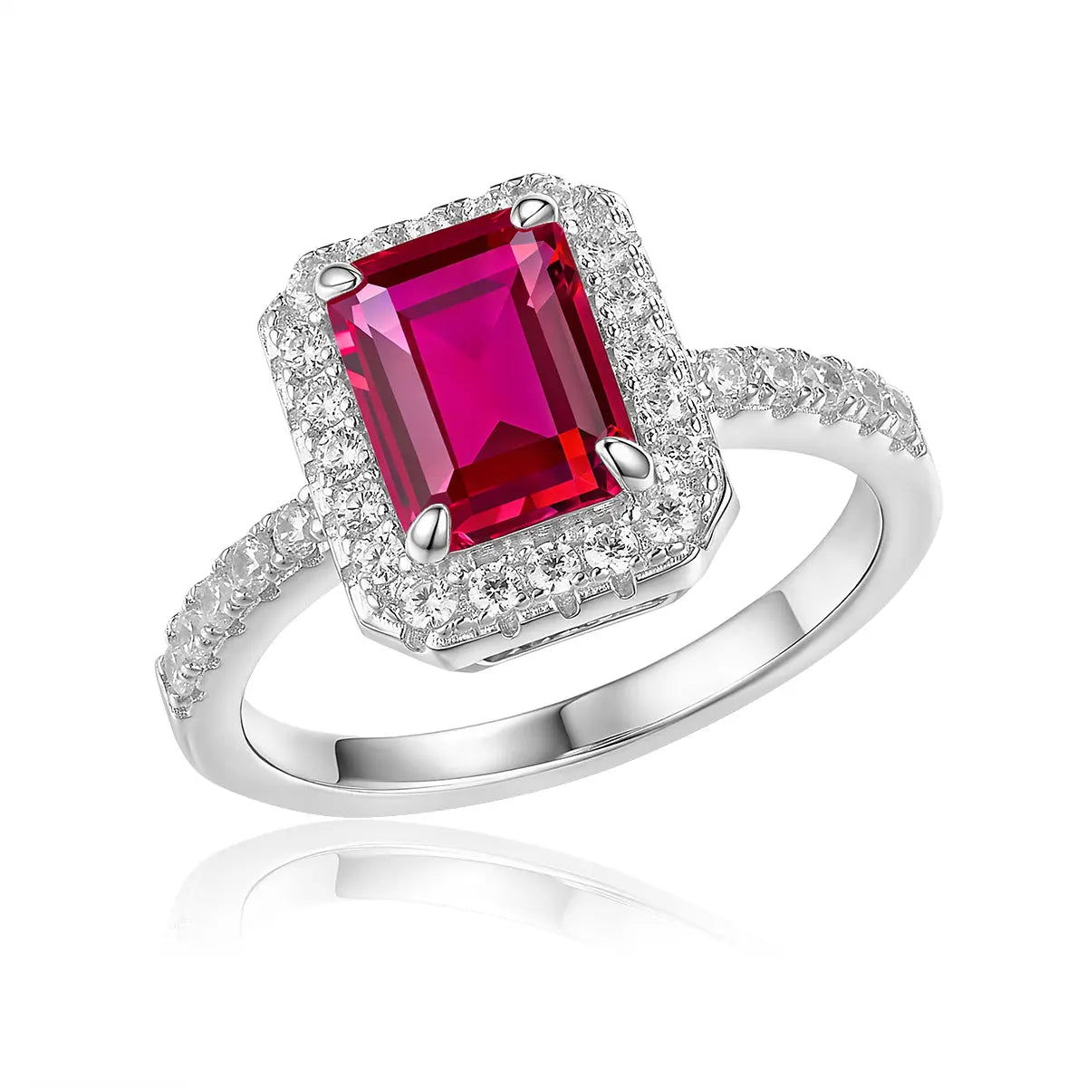 Biltmore Ring in Ruby - Anna Zuckerman