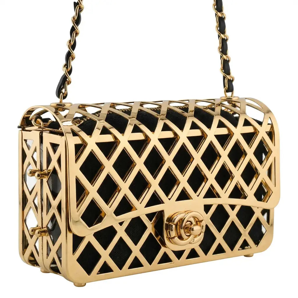 Blair Yellow Gold Clutch Anna Zuckerman