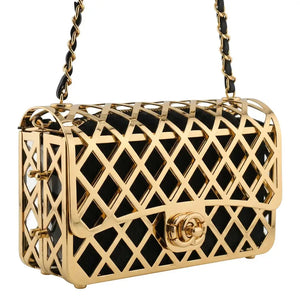 Blair Yellow Gold Clutch Anna Zuckerman