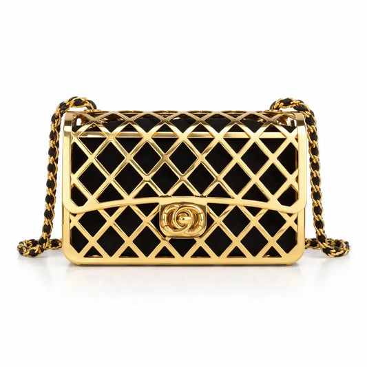 Blair Yellow Gold Clutch Anna Zuckerman