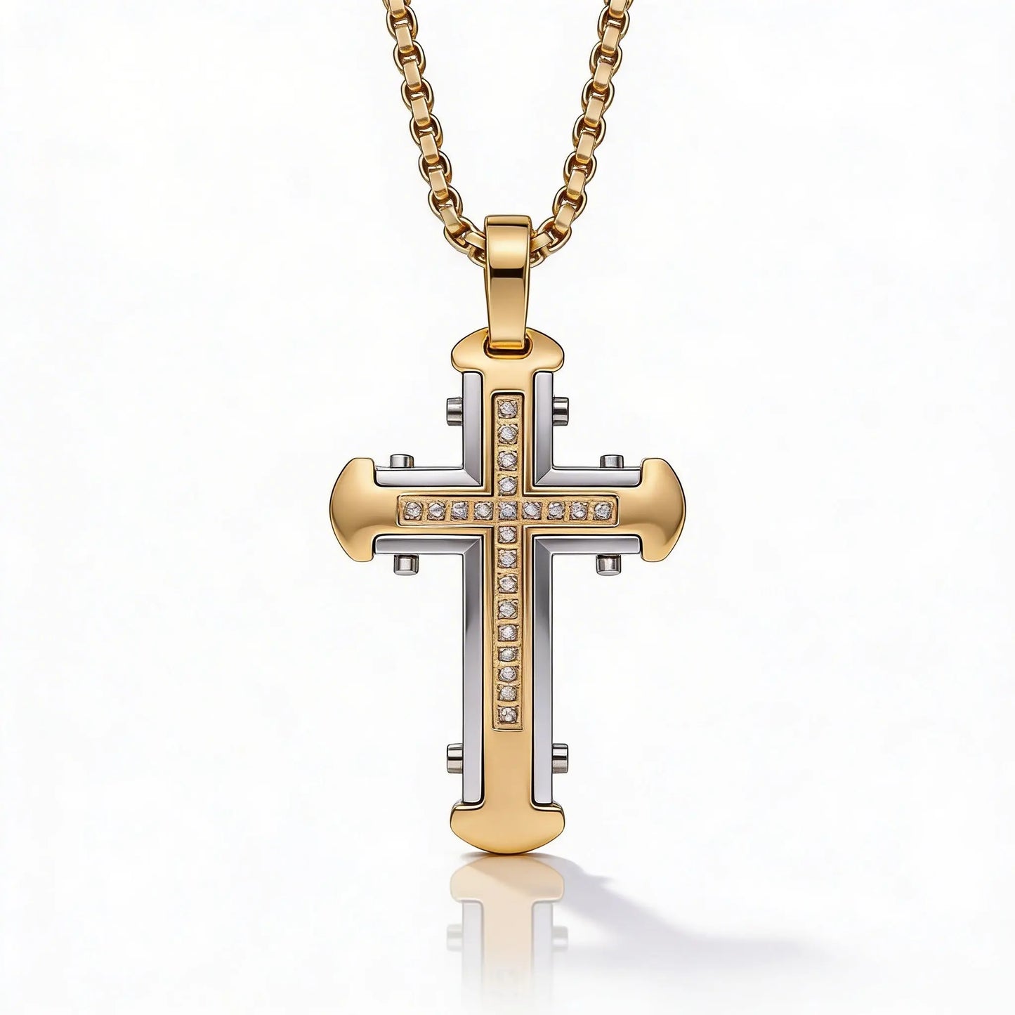 Blake Cross Necklace Anna Zuckerman