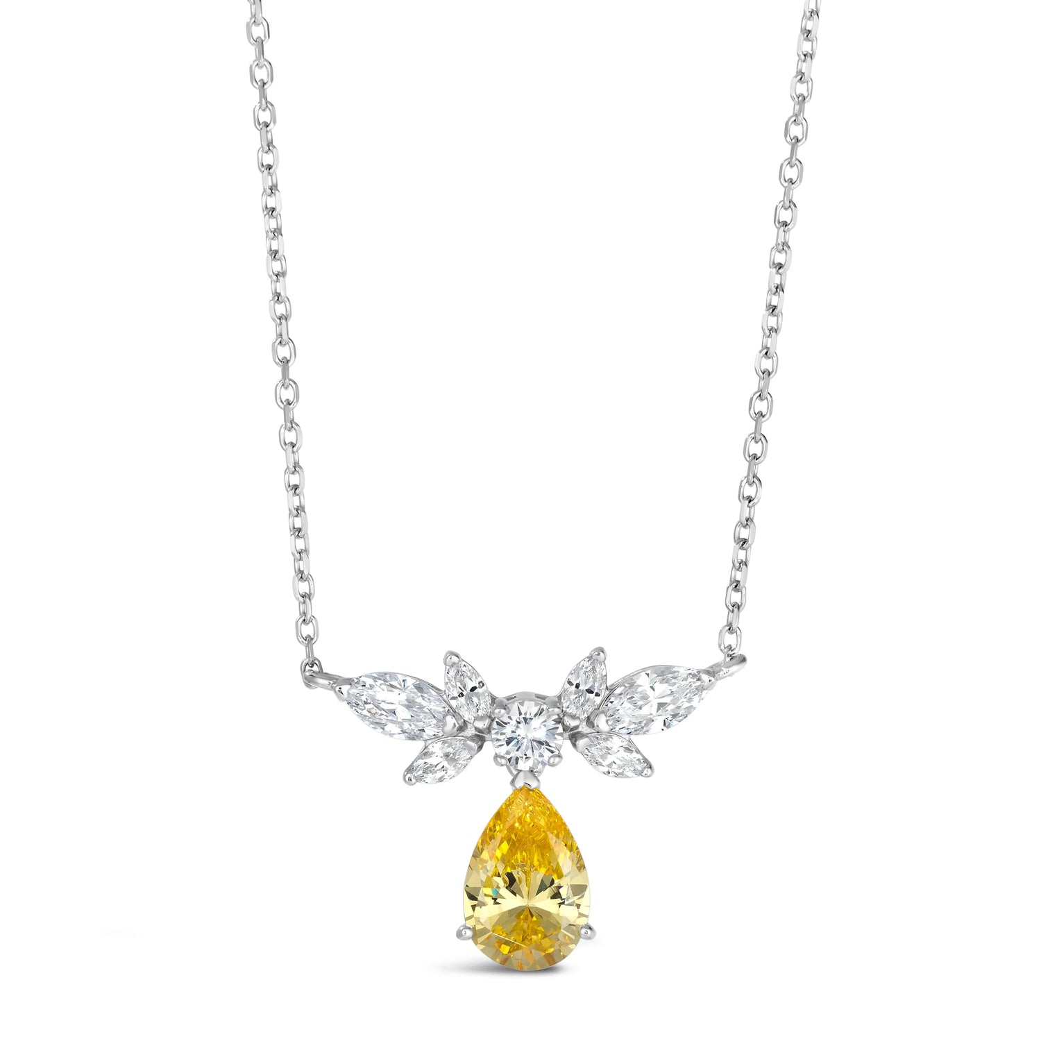 Boudoir Diamond Crystalline Necklace Anna Zuckerman