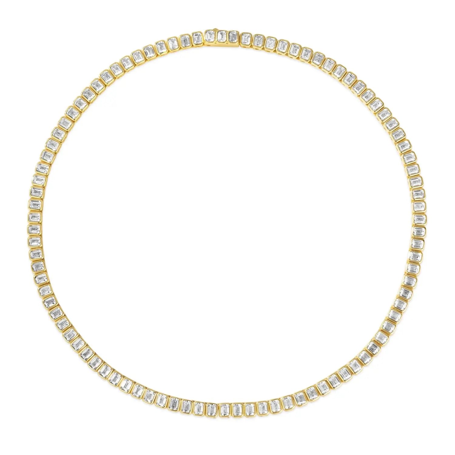 Brickell 40 Carat Eternity Necklace Anna Zuckerman