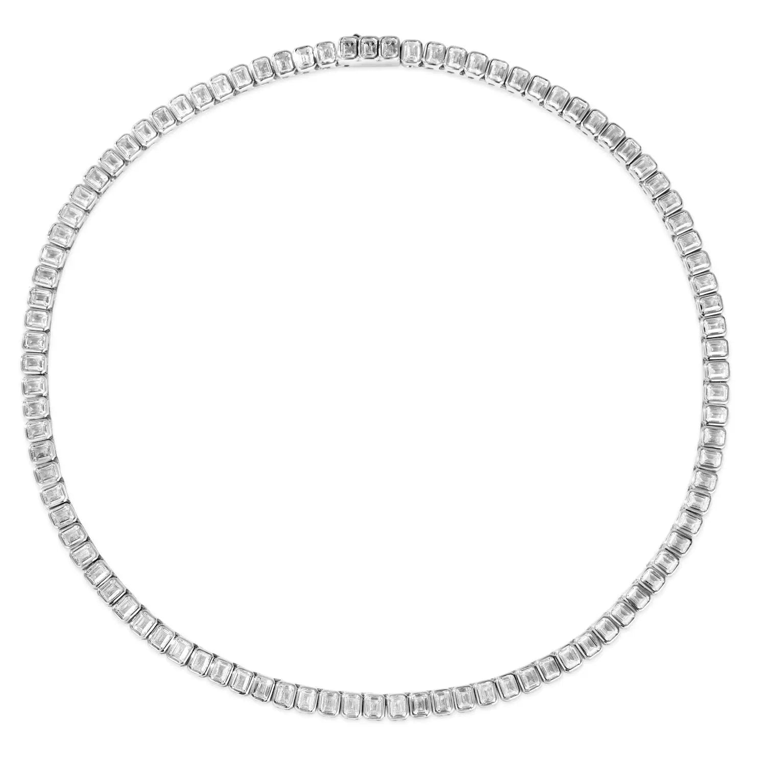 Brickell 40 Carat Eternity Necklace Anna Zuckerman