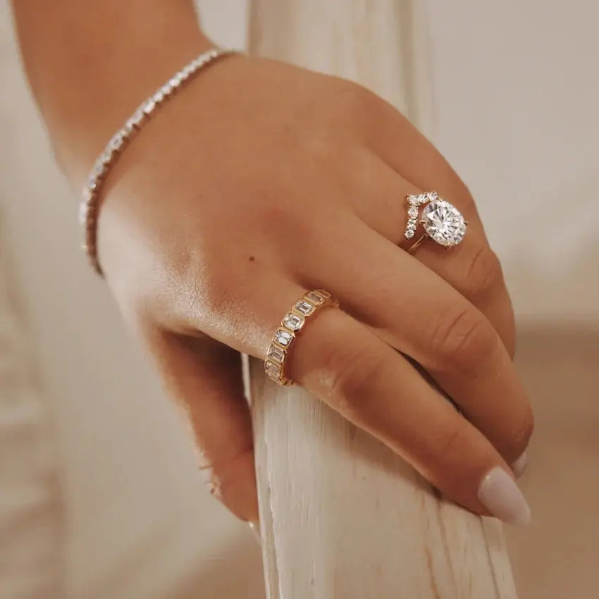 Brickell 6 Carat Eternity Ring Anna Zuckerman