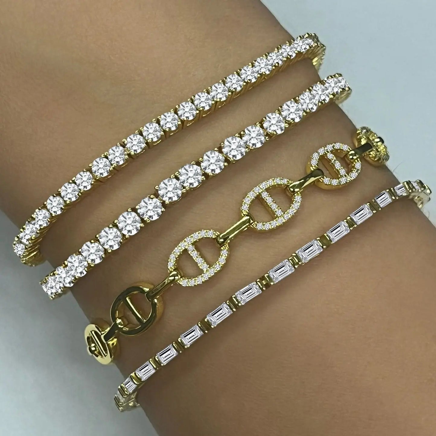 Brickell Baguette Bracelet Anna Zuckerman