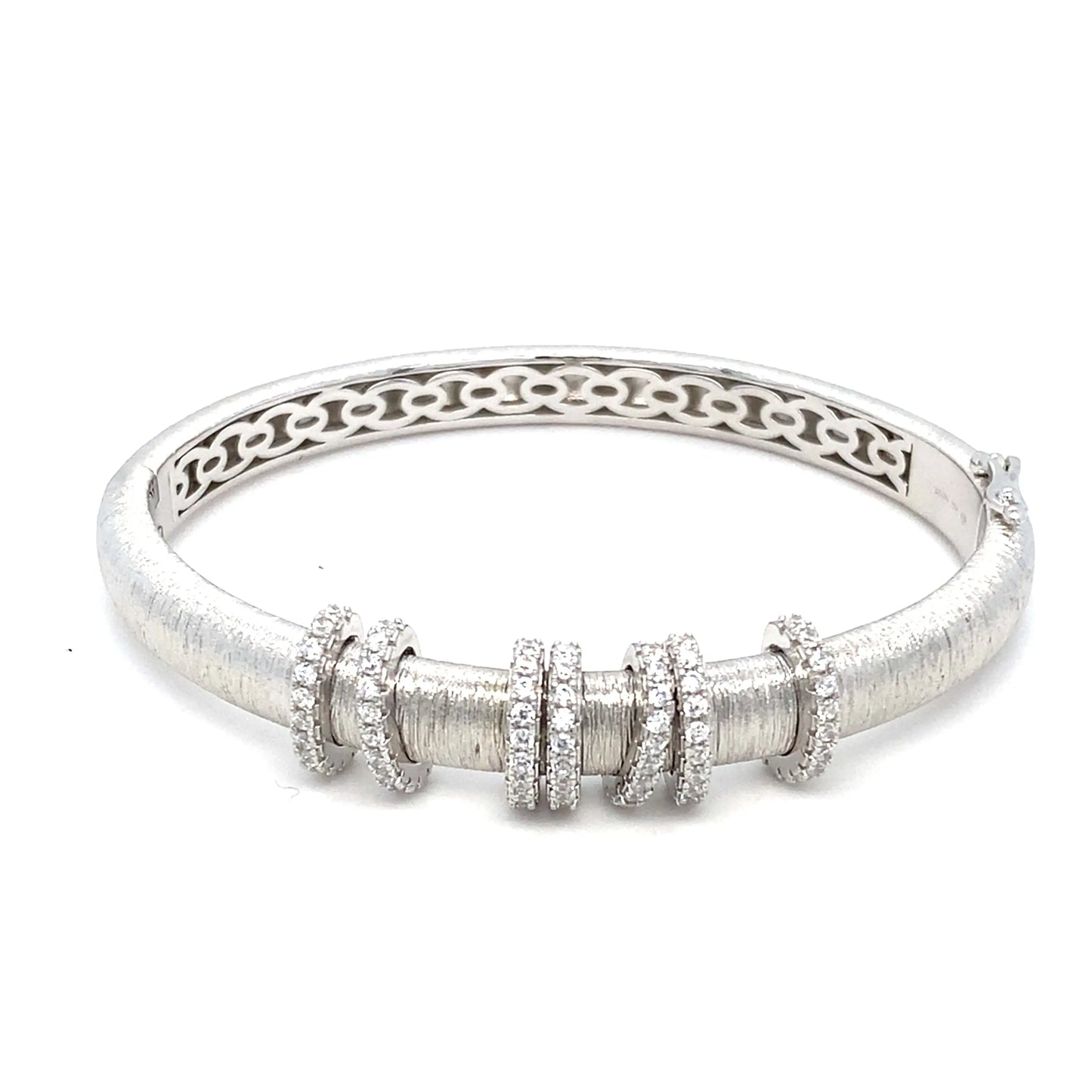 Briony Bracelet in Platinum Anna Zuckerman