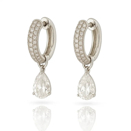 Broadway Huggie Earrings Anna Zuckerman